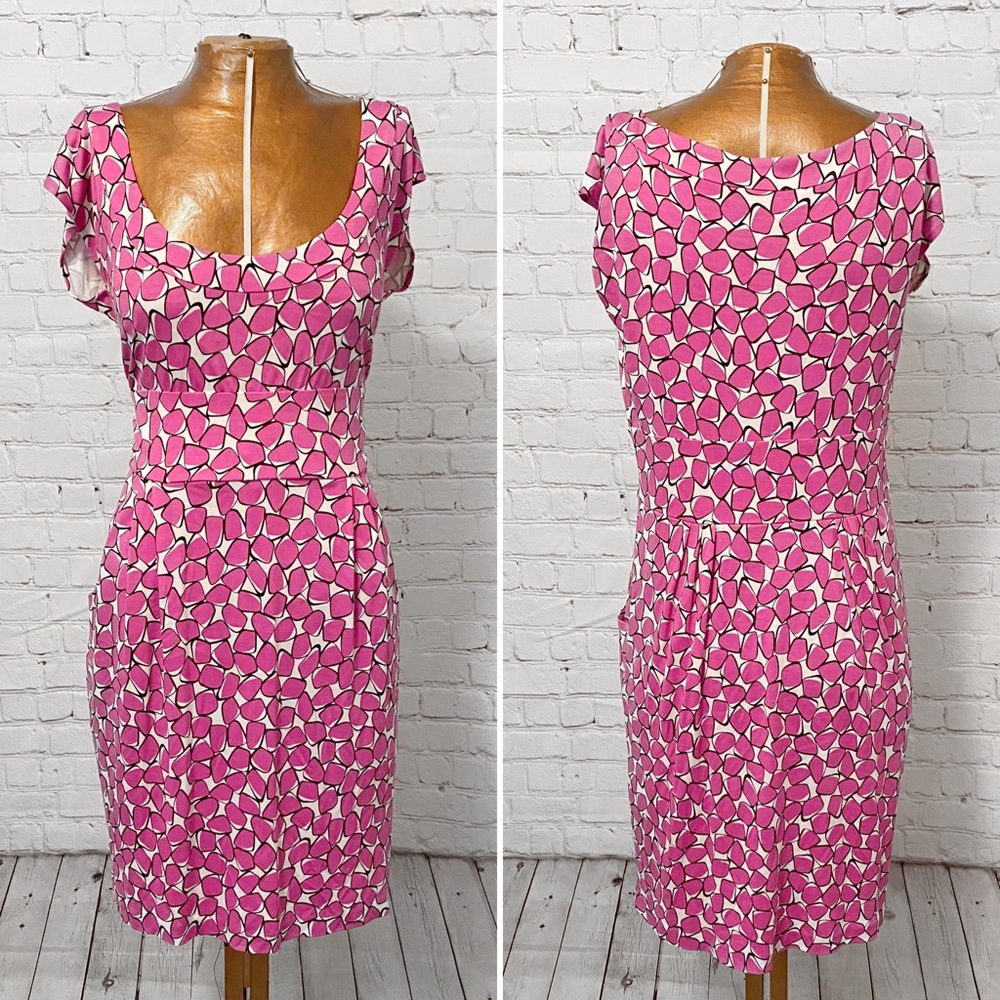 Diane Von Furstenberg Geometric Print Dress